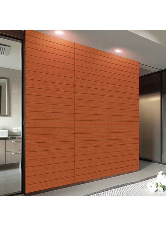 Voberry Self Adhesive 3D Three Dimensional Imitation Board Wall Paste Multicolour 23X30X5cm - Image 3