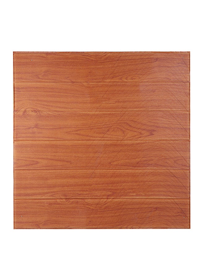 Voberry Self Adhesive 3D Three Dimensional Imitation Board Wall Paste Multicolour 23X30X5cm - Image 1