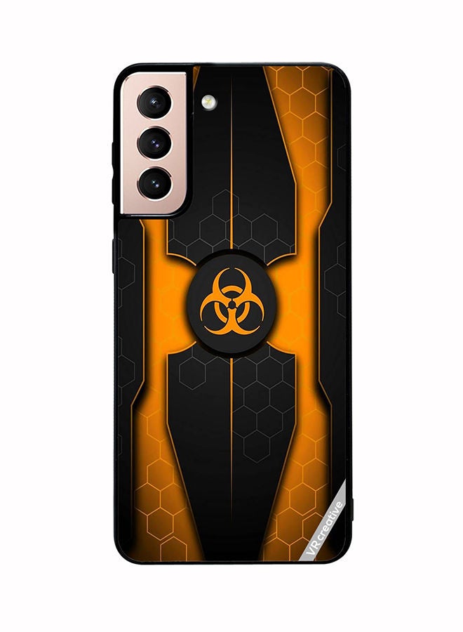VR CREATIVE Protective Case Cover For Samsung Galaxy S21 5G Abstract Design Multicolour - Image 1