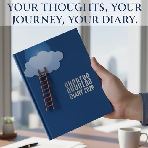 TULMAN Yearly Organizer 2026 Diary, B5 Size (23 x 18 cm) Hardbound Planner with premium Design, Daily Writing Journal, Office & Study Organizer, Perfect for Students, Professionals (1, Blue) - Image 5
