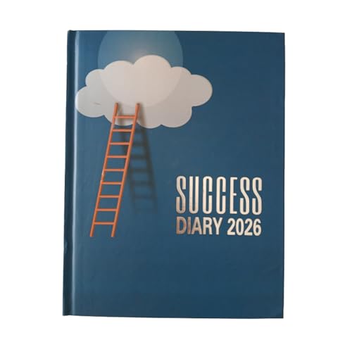 TULMAN Yearly Organizer 2026 Diary, B5 Size (23 x 18 cm) Hardbound Planner with premium Design, Daily Writing Journal, Office & Study Organizer, Perfect for Students, Professionals (1, Blue) - Image 1