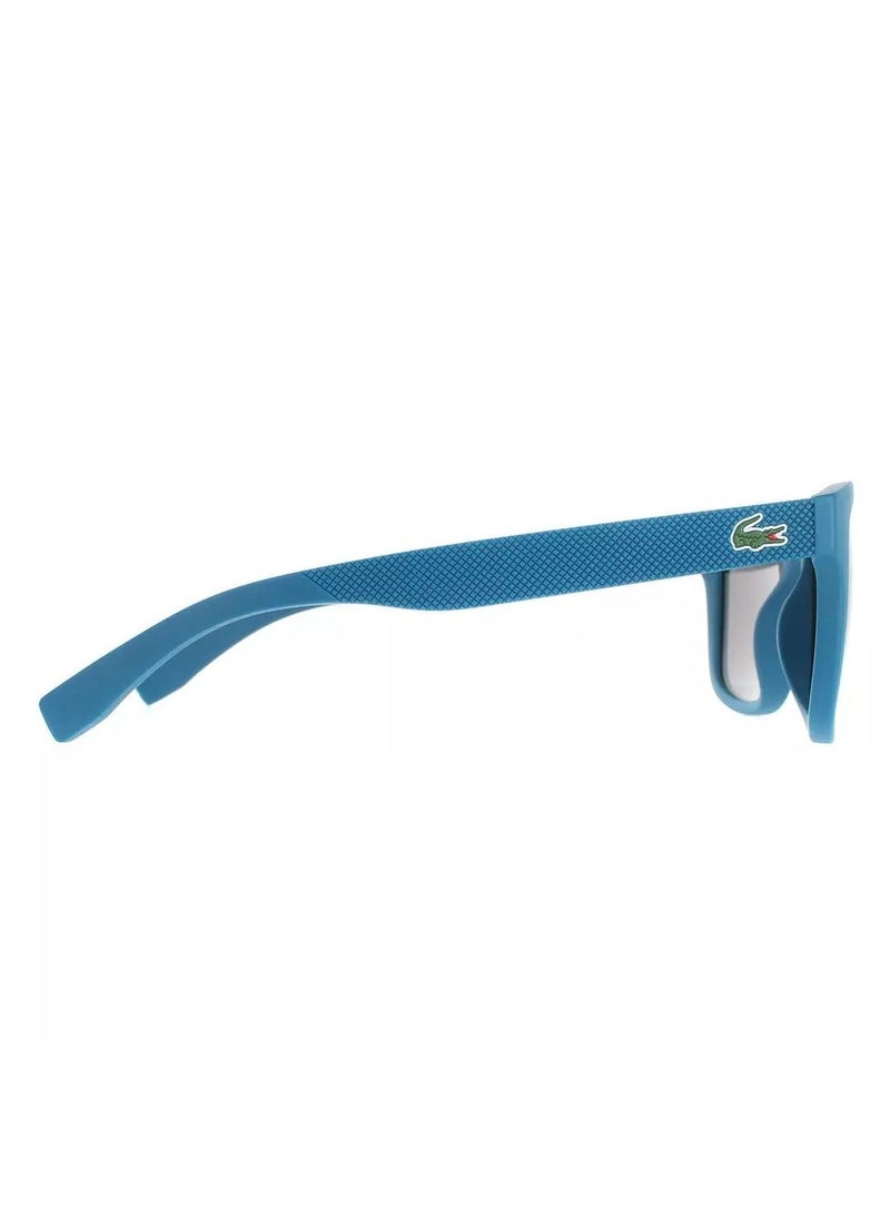 LACOSTE - Full Rim Square Men Sunglass - L790S 414 - Lens Size: 52 mm - Blue - Image 1