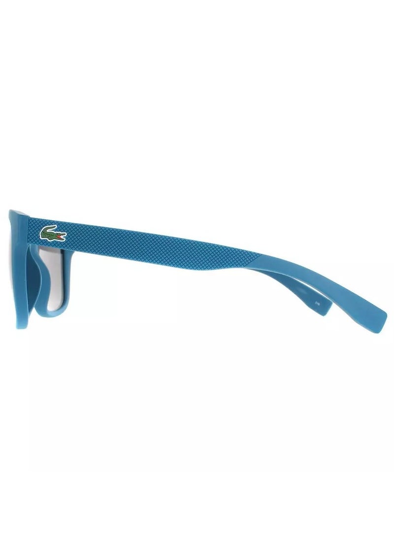 LACOSTE - Full Rim Square Men Sunglass - L790S 414 - Lens Size: 52 mm - Blue - Image 1