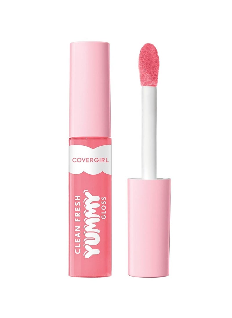 CoverGirl COVERGIRL Clean Fresh Yummy Gloss – Lip Gloss, Sheer, Natural Scents, Vegan Formula - Havana Good Time  - Image 1