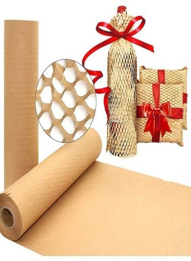 JPPL Honeycomb Paper Roll | 390 mm x 10 Meter | Packs upto 20 packages | Hand Use | Eco-Friendly Plastic Alternative | Expands to 16 Mtr | | For Packaging (Green) - Image 5