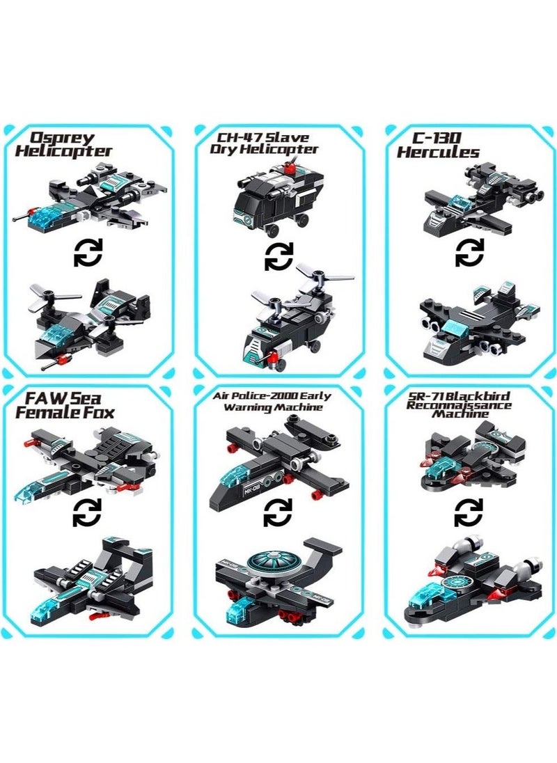 Robot Building Blocks Toy from 6 7 8 9 10 Years for Boys 577 Pieces Construction Toy 25-in-1 STEM Building Learning Toy Aeroplane Building Kit Educational Gift for Boys and Girls  - Image 3