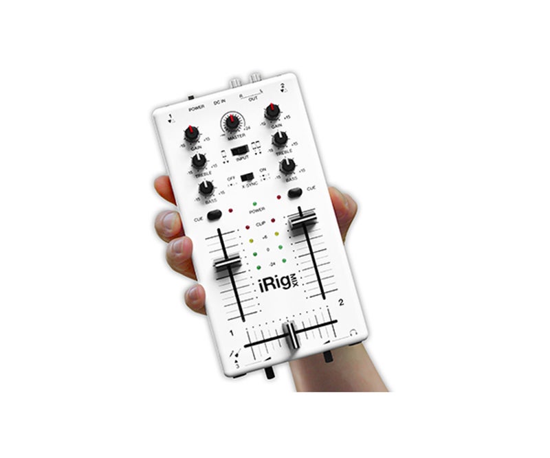 IK Multimedia iRig MIX Portable Mini DJ Mixer for Phone Tablet Dual Channel EQ Crossfader Mobile Audio Mixing Console - Image 5