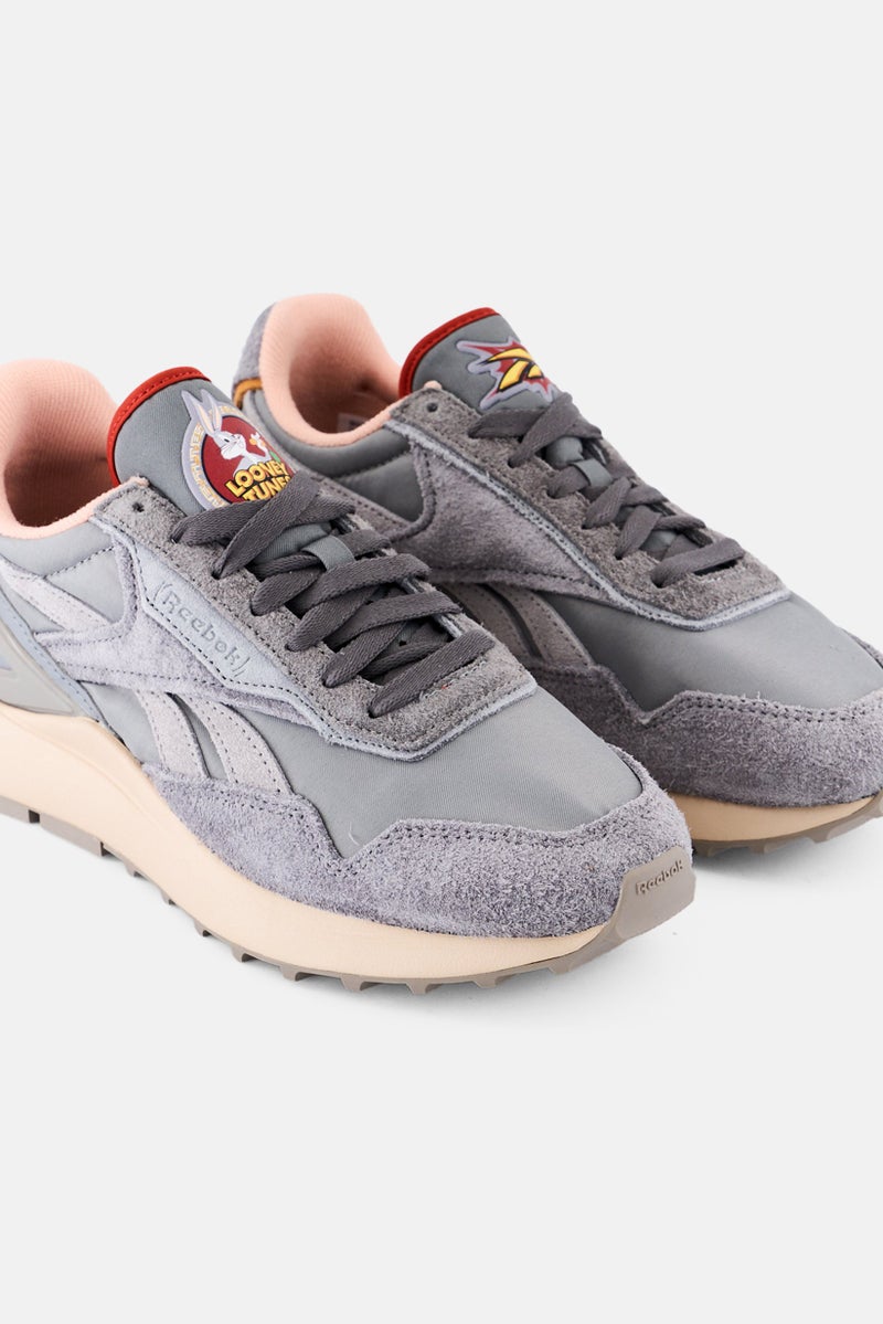 Reebok Reebok x Looney Tunes Kids Boy CL Legacy AZ Lace Up Running Shoes, Grey  - Image 3
