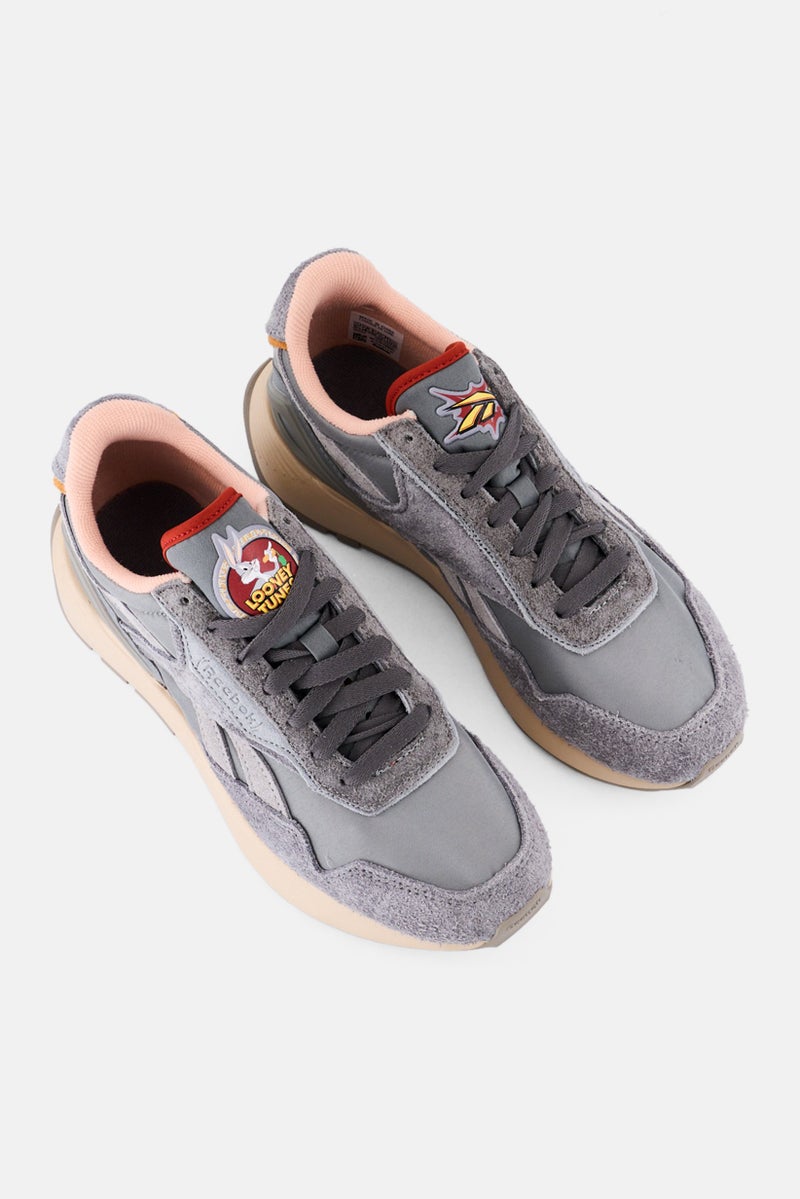 Reebok Reebok x Looney Tunes Kids Boy CL Legacy AZ Lace Up Running Shoes, Grey  - Image 4