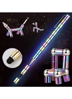 Generic Magnet Toy Pen Transforming Ballpoint Gel Ink Magnetic Metal ...