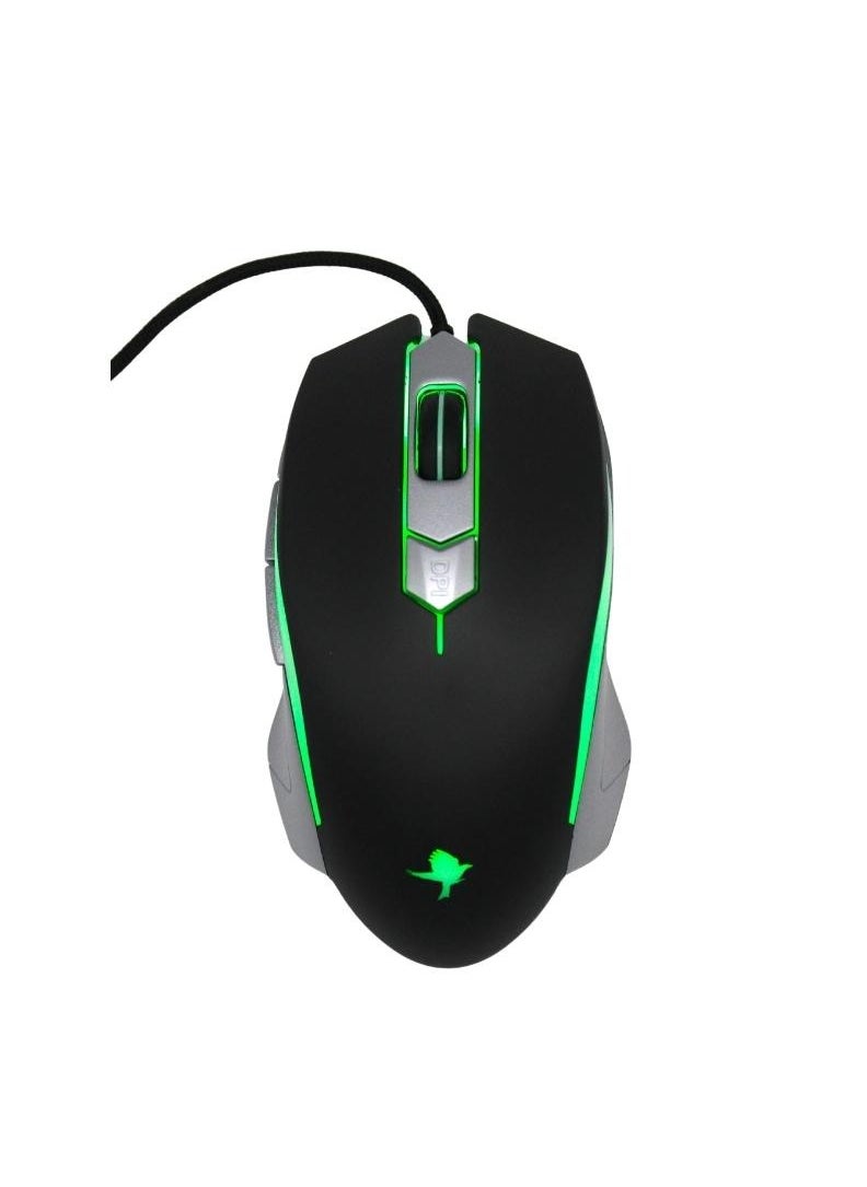 Goldfinch Goldfinch Wired Gaming Mouse with Stylish Ergonomic Design 