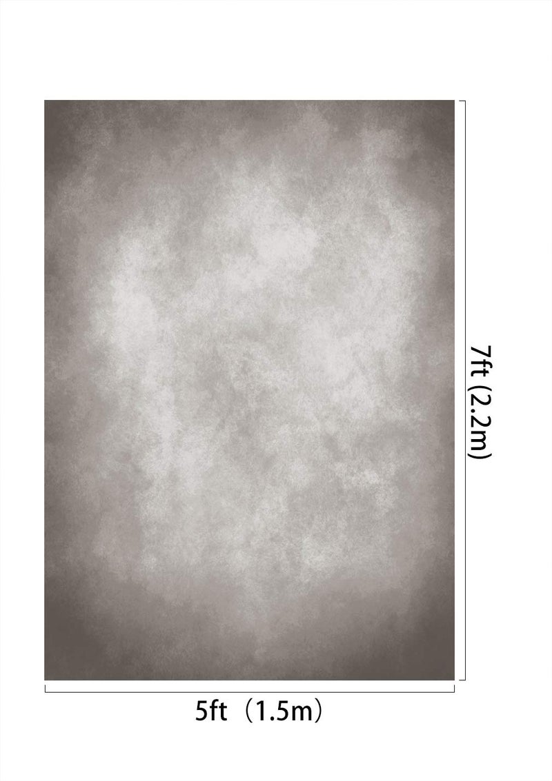 Kate 5x7ft Vintage Backdrops Abstract Grey Portrait Photo Backdrop for Photography Studio - Image 2