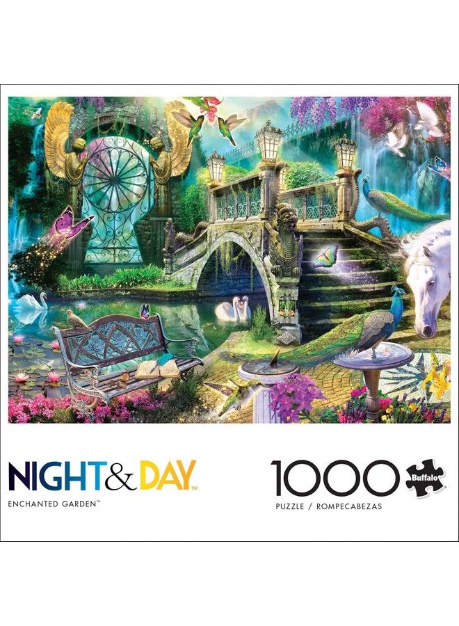 Buffalo Games Enchanted Garden 1000 Piece Jigsaw Puzzle - Image 3