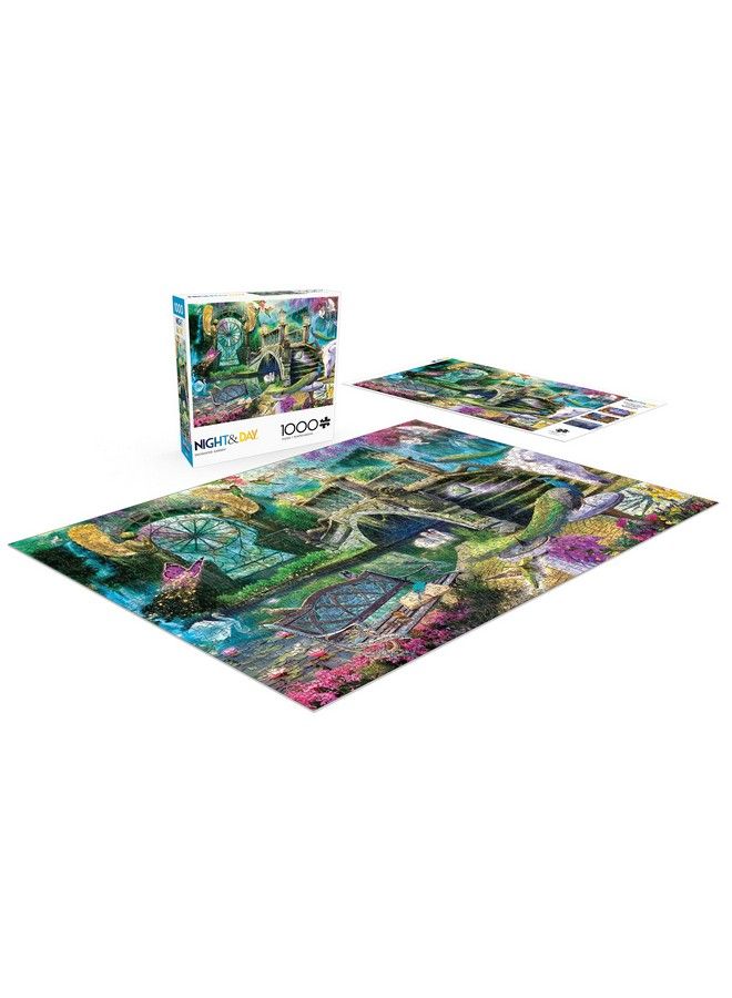 Buffalo Games Enchanted Garden 1000 Piece Jigsaw Puzzle - Image 5