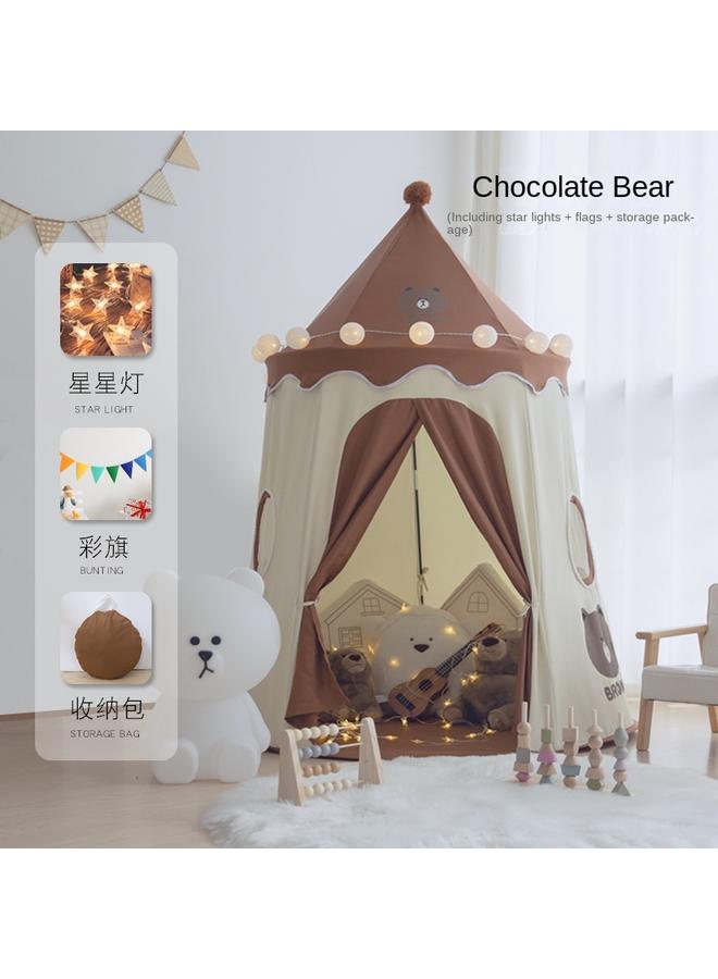 Bluejw Wholesale Tent Children Indoor Toy House Baby Play House Boys Girls Castle Secret Base Play House - Image 1