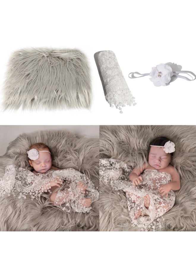Children's Photography Props Wrapping Cloth Baby Shooting Wrapping Towel Background Set Europe And The United States Hot Elastic Photo Blanket