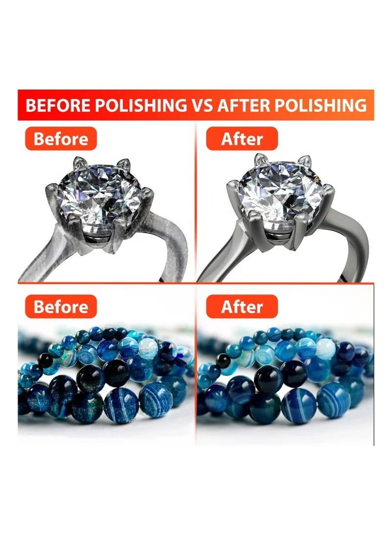 Unewshi 110PCS Wool Felt Polishing Pads, Buffing Grinding Wheel