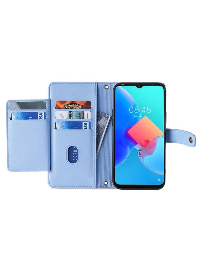 Zaboon Case For Infinix Note 40 Pro 5G Sheep Texture Cross-body Zipper Wallet Leather Phone Case - Image 3