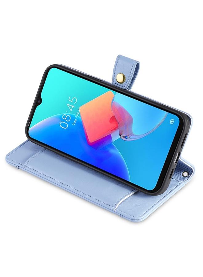 Zaboon Case For Infinix Note 40 Pro 5G Sheep Texture Cross-body Zipper Wallet Leather Phone Case - Image 4