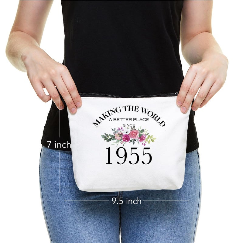 Fokongna 60th Birthday Gifts for Women Mom Grandma Aunt BFF Friends Teacher Boss Staff Colleague Coworker-Making The World Since 1965-60 Years Old Gifts Ideas For Women Turning 60 Wife Sisters Her - Image 2