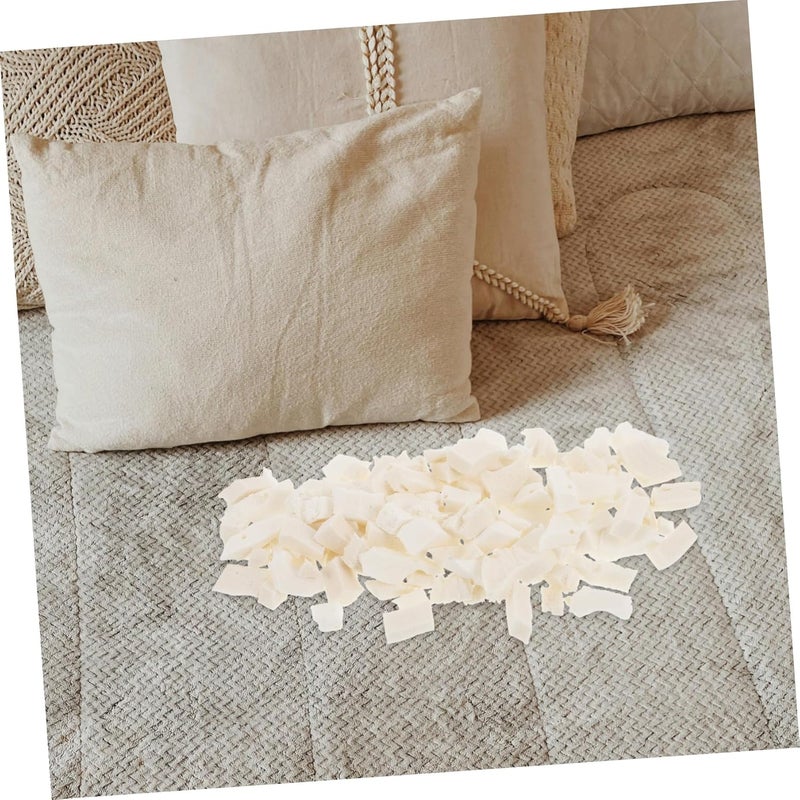 VOSAREA 1set Soft Latex Beads Filling for Bean Bag Chairs and Cushions Breathable Comfortable and Reusable Pillow Stuffing for Crafts and Dog Beds of Quality Latex Particles - Image 5