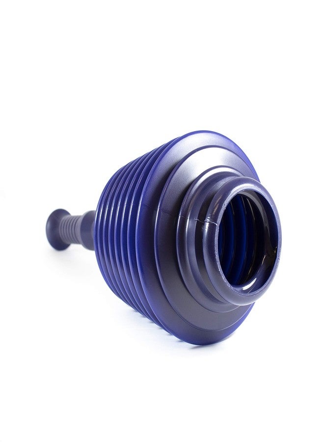 Master Plunger MP100-1 Heavy Duty Toilet Plunger Clears, Kitchen Sinks, Garbage Disposal and, Toilets Fast. Equipped with Patented Automatic Air Relief Valve, Navy Blue - Image 2