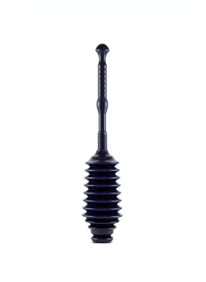 Master Plunger MP100-1 Heavy Duty Toilet Plunger Clears, Kitchen Sinks, Garbage Disposal and, Toilets Fast. Equipped with Patented Automatic Air Relief Valve, Navy Blue - Image 1