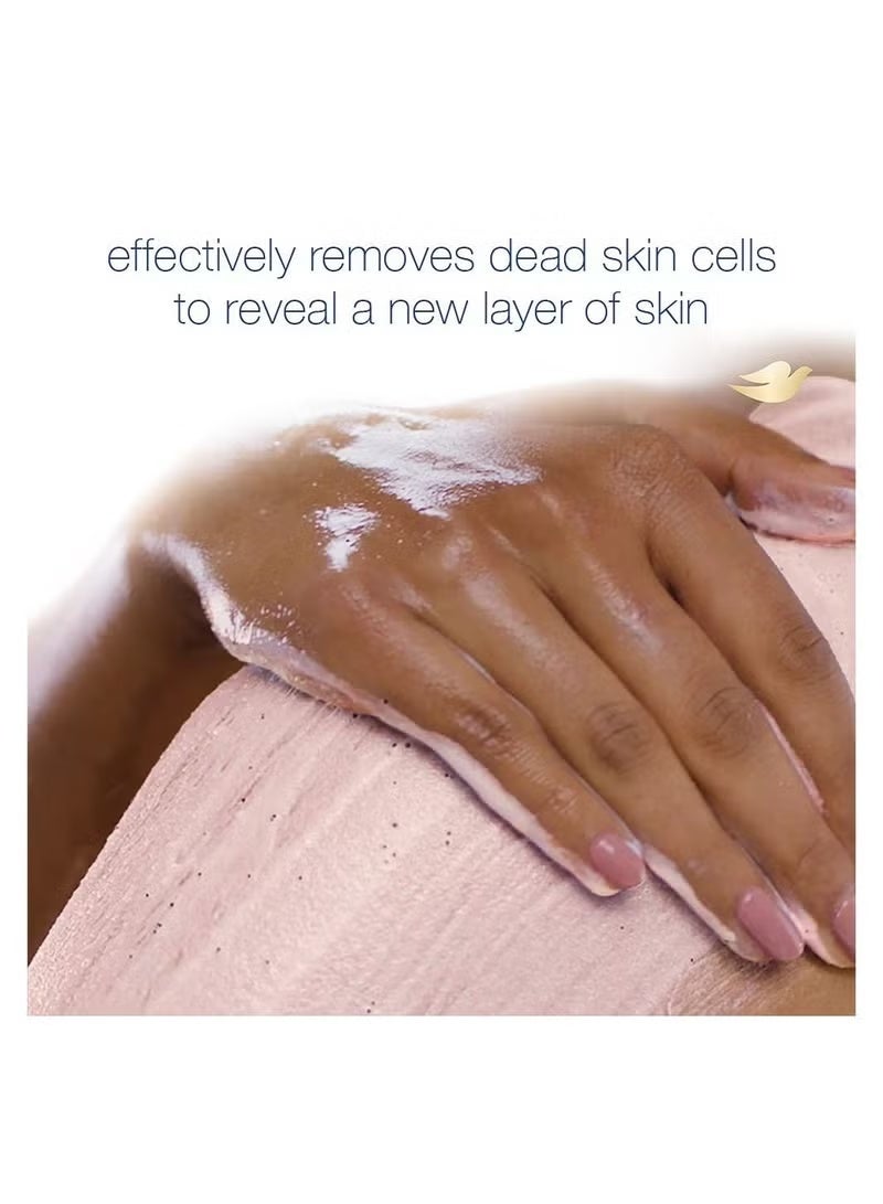 دوف مستحضر لتقشير الجسم - بحبوب الرمان وزبدة الشيا 298جم - Image 3