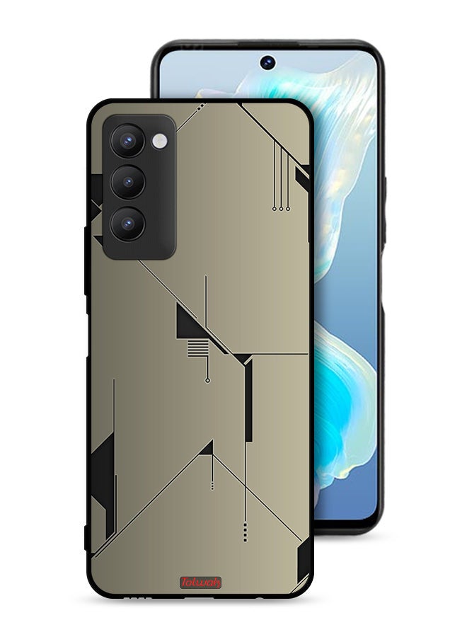 Tolwak Tecno Camon 18P Protective Case Cover Minimalism Abstract Digital Art - Image 1
