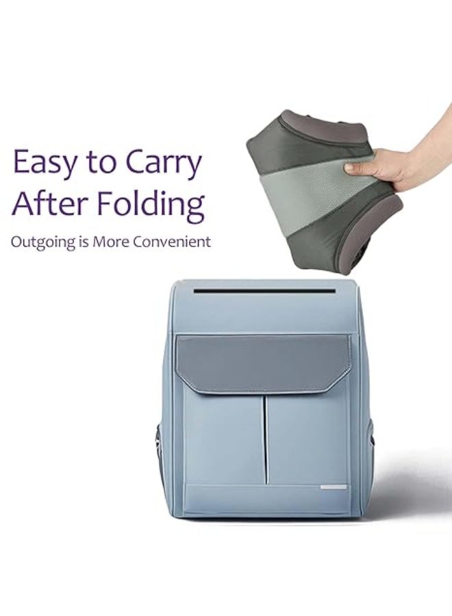 Araone Baby Carrier Backpack with Hip Seat – SuperMama 4-in-1 Breathable Infant Sling, Crossed Shoulder Straps, Ergonomic M-Position, 3D Air Mesh, 0-36 Months, 7-44 lbs, 270 g, Washable, Travel Bag Included - Image 4