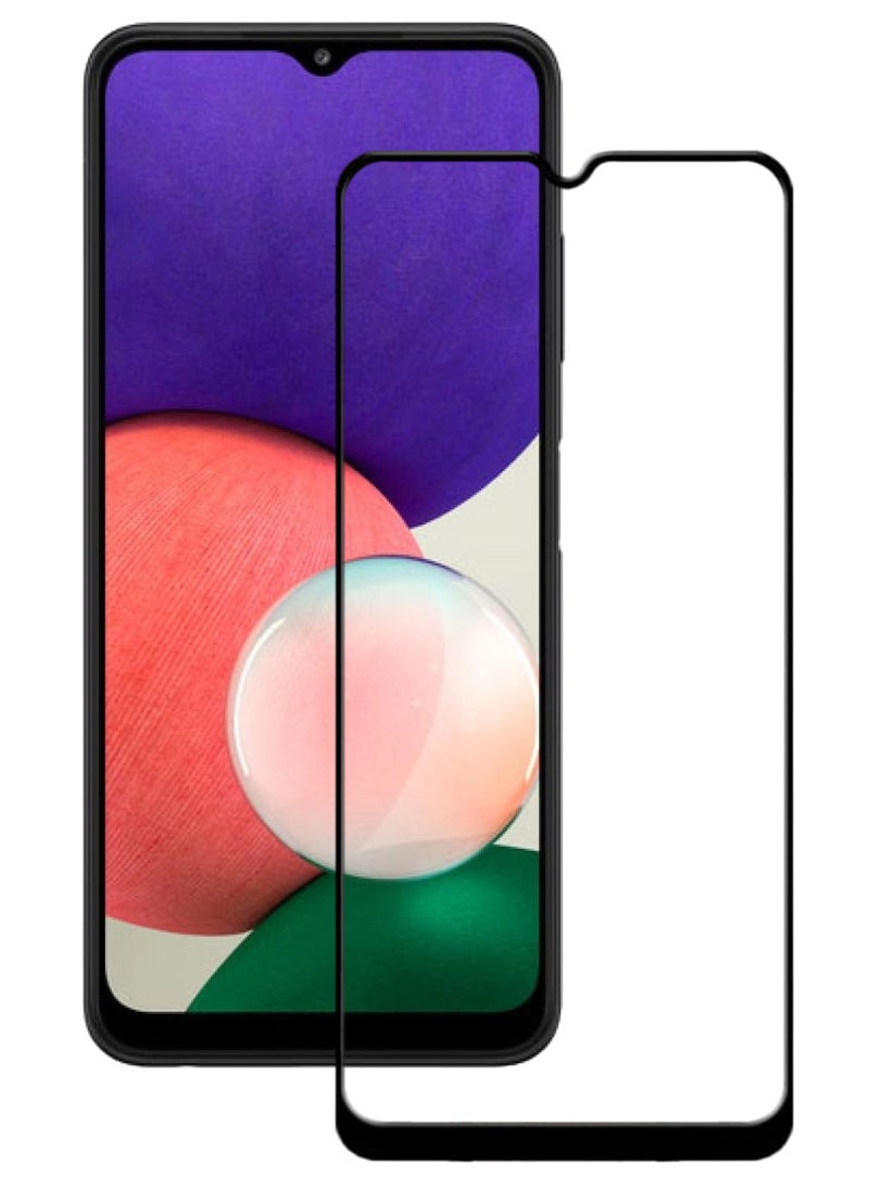 ACLIX Antistatic ESD Dustproof Premium Quality High Definition Tempered Glass Screen Protector Designed For Samsung Galaxy A22 5G - Image 1