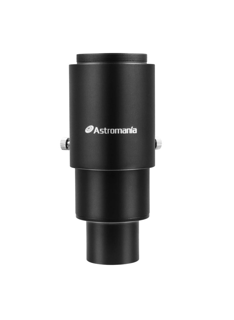 Astromania Astromania 1.25" Extendable Camera Adapter - for Either Prime-Focus Or Eyepiece-Projection Astrophotography with Refractors or Reflector Telescopes - Threaded for Standard 1.25inch Astronomy Filters  - Image 1