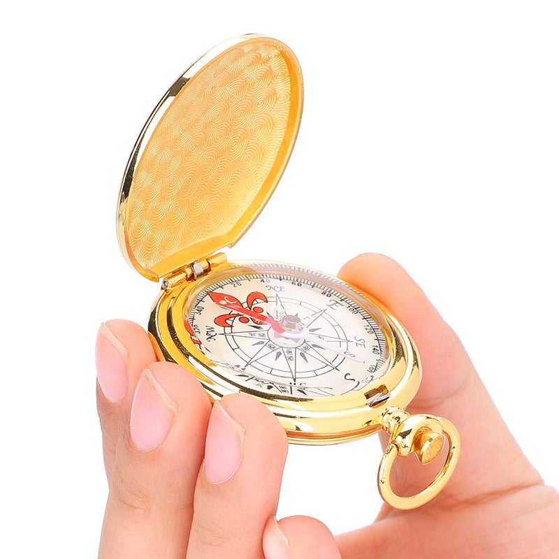 Brass Emergency Keychain Plate Portable Outdoor Camping Survival Tool - Image 3