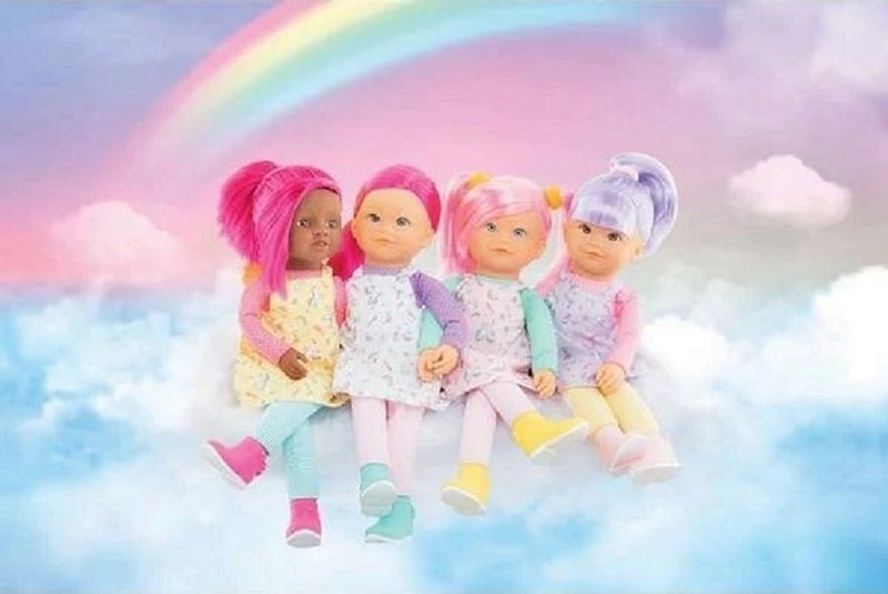 Corolle Rainbow Doll C?l?na Soft Body Rag Doll - Easy-to-Style Long  Silky Hair  Vanilla-Scented  16 Inches - Image 5