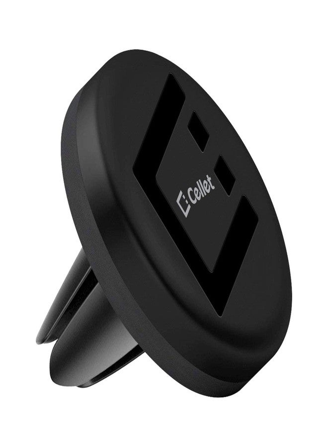 cellet Car Air Vent Cell Phone Holder - Magnetic Phone Holder Mount - Extra Strength Magnets Compatible for iPhone 14 Pro Max Mini 13 12 11 Samsung Galaxy Z Fold Flip S22 S21 S20 A13 and iPad Mini Tablet - Image 1