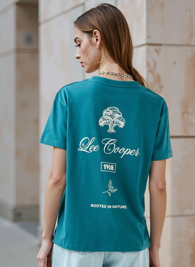 لي كوبر تيشيرت لي كوبر بطباعة جرافيك وياقة دائرية - Image 3