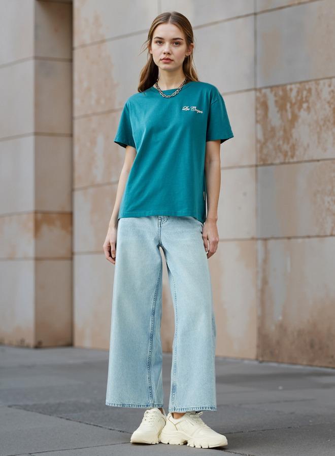 لي كوبر تيشيرت لي كوبر بطباعة جرافيك وياقة دائرية - Image 2