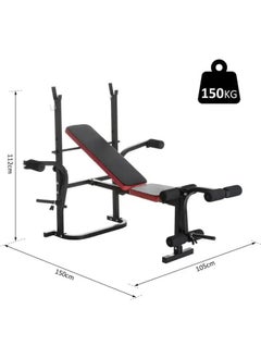 KUYING Home Gym Multi-Position Weight Bench Press with Leg Developer，Folding Standard Weight Bench Press Set for Workout  - Image 4