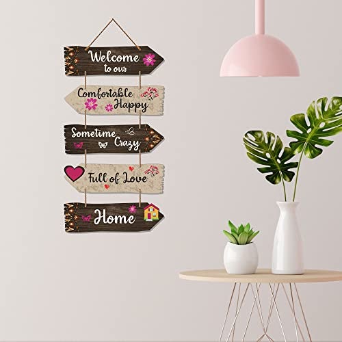 Artvibes Home Quotes Decorative Wall Art Wooden Wall Hanger For Living Room | Bedroom | Gifts | Wood Hangings For Home Decoration | Modern Decor Items | Designer Artworks (Wh 7304N) - Image 4