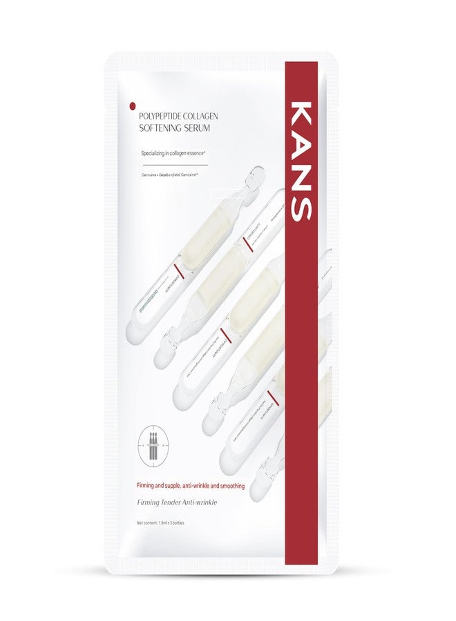 KANS Collagen Boosting Copper Peptide Serum 1.8 ml (Pack of 5), Korean Glow, Advanced Anti-Aging Face Serum, Unique Cyclohexapeptide-9 & Patented Tiracle PRO, Firming, Reduces Fine Lines & Wrinkles - Image 1