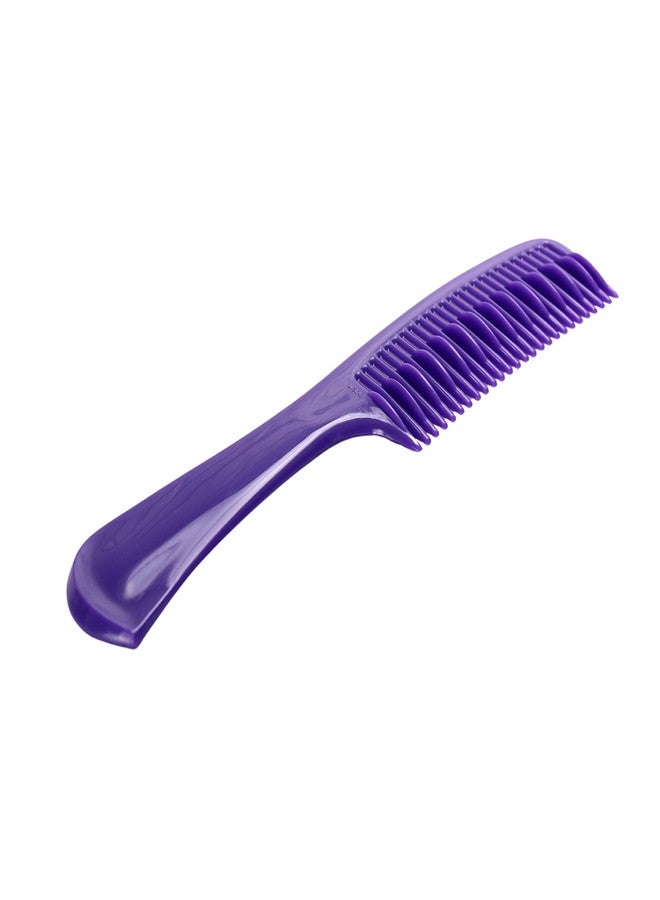 Allegro Combs 1003 Tangle Tamer Hair Comb Wide Tooth Shower Comb For Curly Hair Wet Or Dry Detangler Women’s Combs Made In The USA. 1 Piece. (Purple) - Image 2