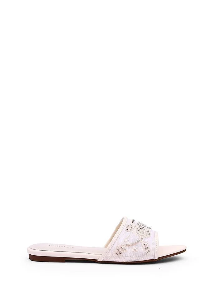 أيقون صنادل نسائية مزينة بالزهور