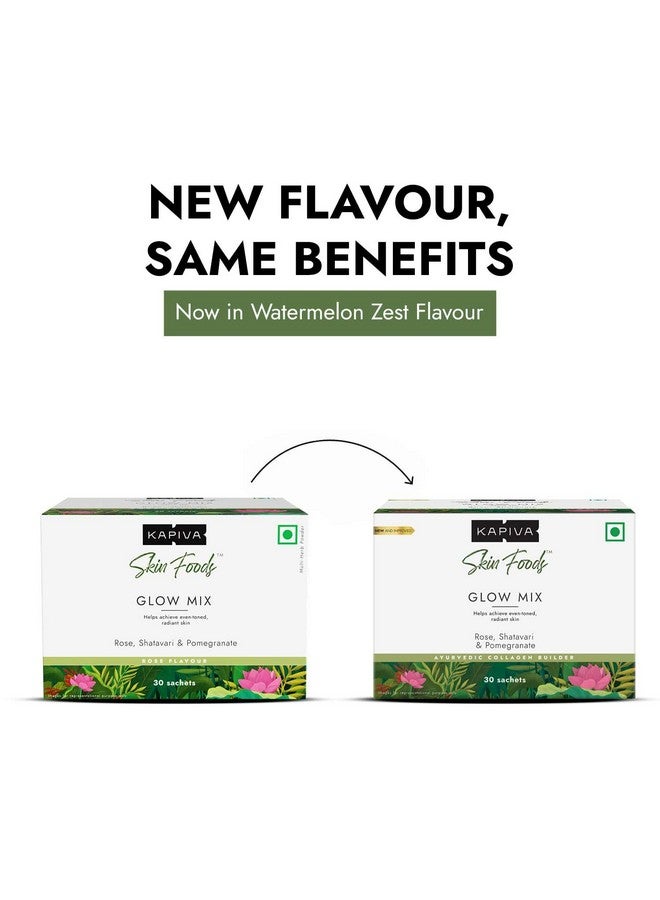 Kapiva KAPIVA SKIN FOODS GLOW MIX 108 gms & ALOE VERA GEL 500 gms  - Image 2