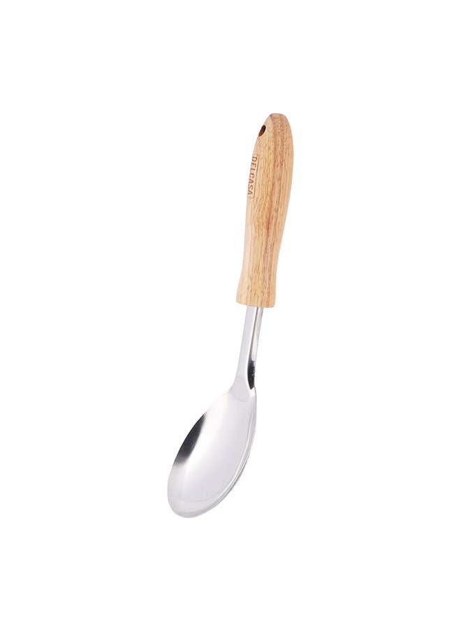 DELCASA Delcasa Stainless Steel Solid Spoon DC2765  - Image 4