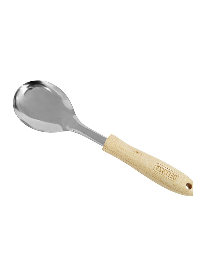 DELCASA Delcasa Stainless Steel Solid Spoon DC2765  - Image 1