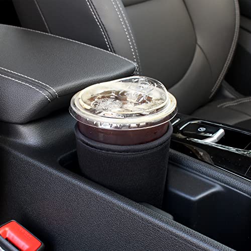 Xumbtvs 3 Pack Reusable Iced Coffee Sleeves - Xumbtvs Insulator Sleeve for Cold Beverages, Neoprene Coffee Cup Holder (Black) - Image 3