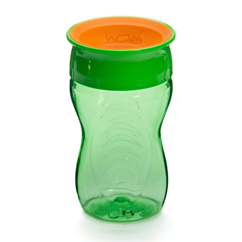 Wow Cup for Kids 360 Sippy Cup Green 10 oz 296 ml