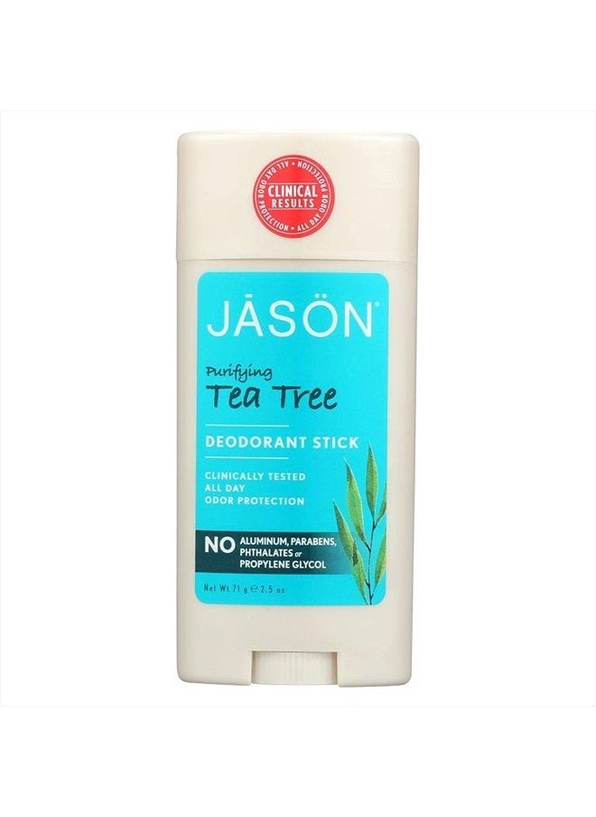 Jason Jason Purifying Tea Tree Deodorant Stick - 2.5 oz  - Image 1