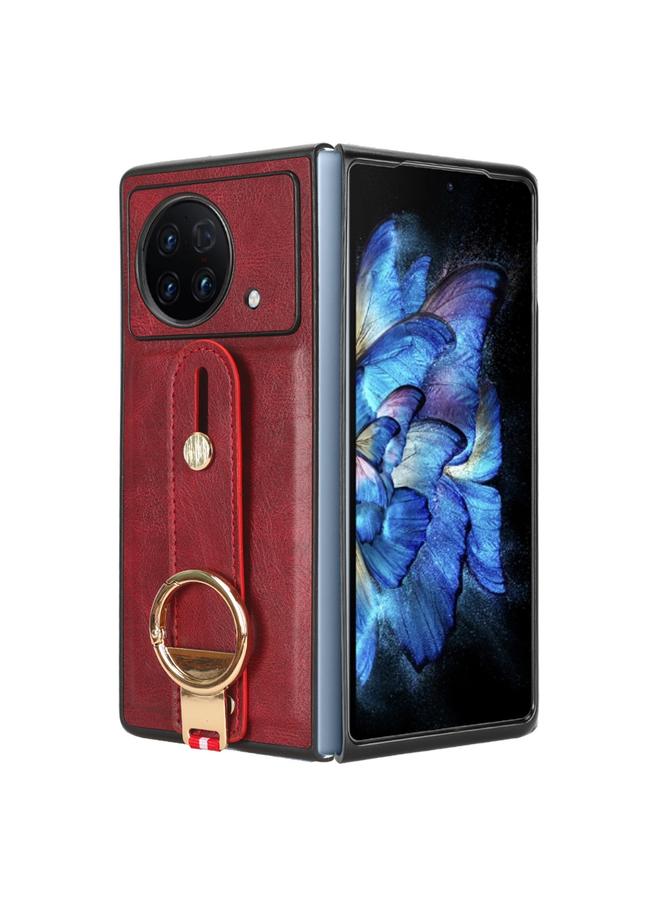 إيروريكس جراب لهاتف vivo X Fold مع سوار معصم من الجلد وغطاء خلفي للهاتف - Image 1