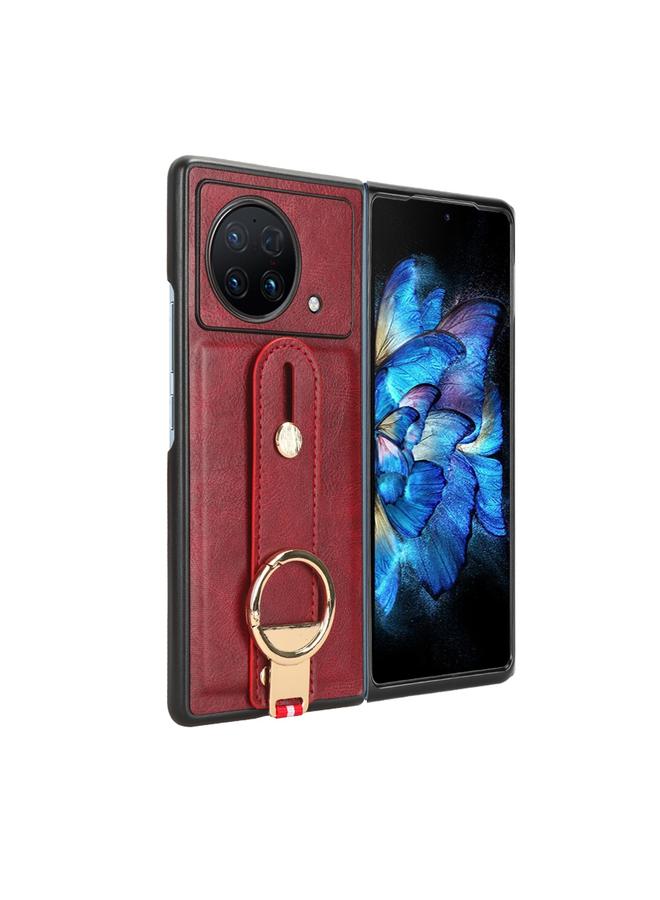 إيروريكس جراب لهاتف vivo X Fold مع سوار معصم من الجلد وغطاء خلفي للهاتف - Image 2